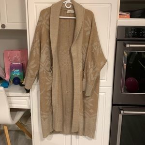 The great long fair isle sweater